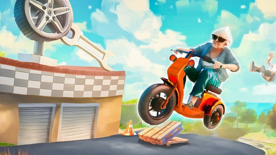 Stunt Granny artwork 1