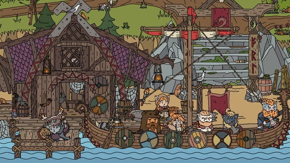 Find All 5: Vikings artwork 1