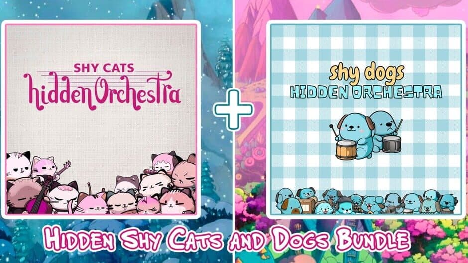 Hidden Shy Cats & Dogs Bundle artwork 1