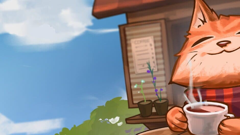 Desktop Cat Cafe artwork 1