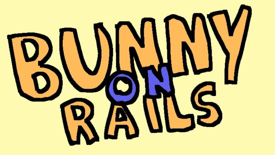 Bunny on Rails artwork 1