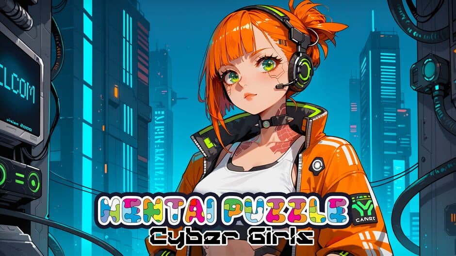 Hentai Puzzle: Cyber Girls artwork 1