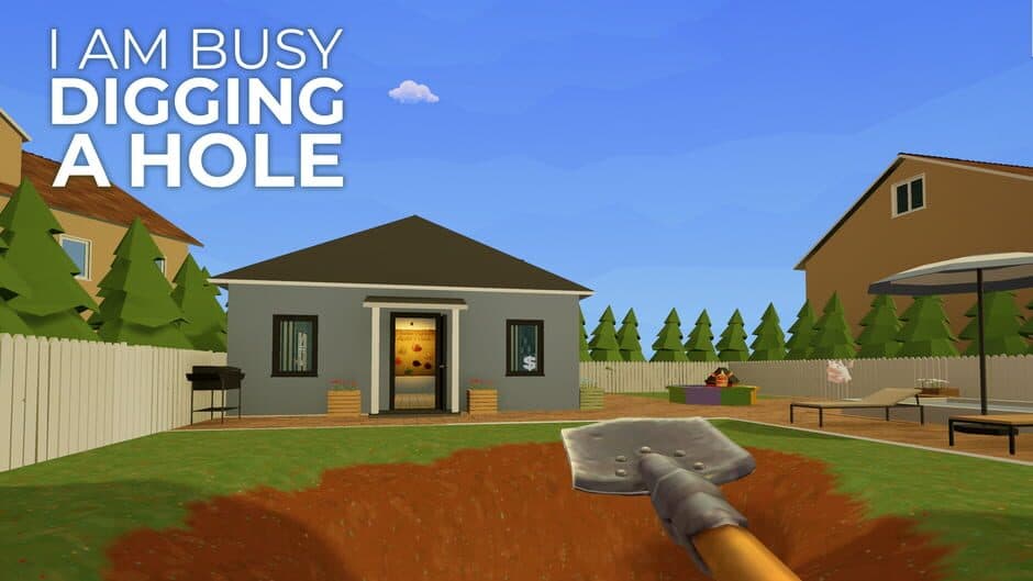 I Am Busy Digging a Hole artwork 1