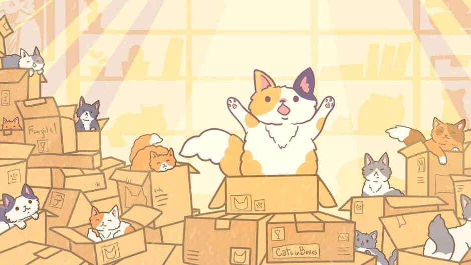 Cats in Boxes artwork 2