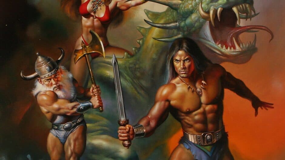 Golden Axe II artwork 1