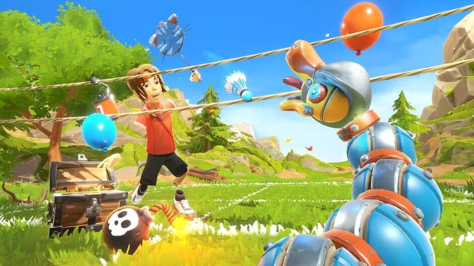 Badminton Time VR artwork 2