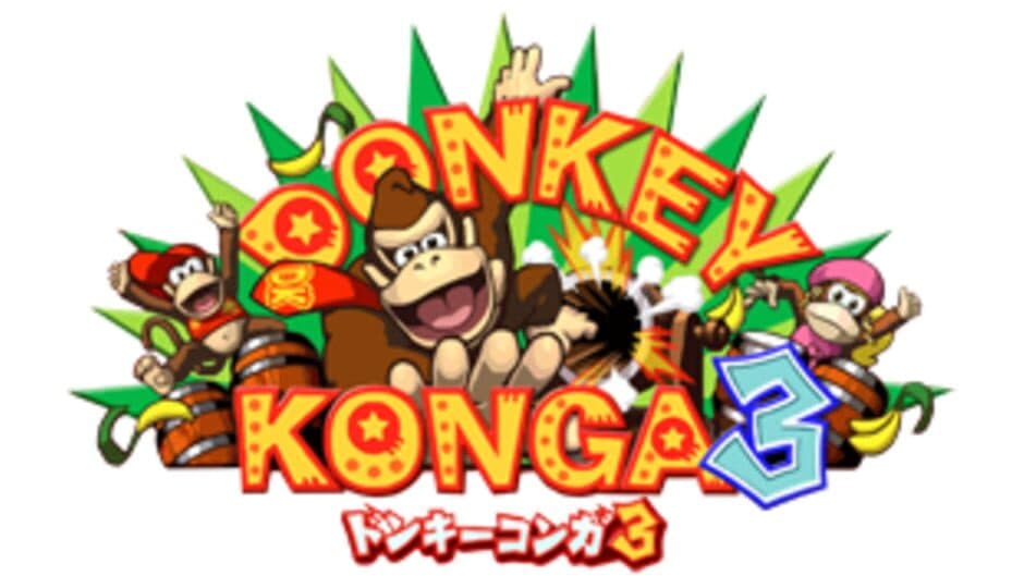 Donkey Konga 3: Tabehoudai! Haru Mogitate 50 Kyoku artwork 1