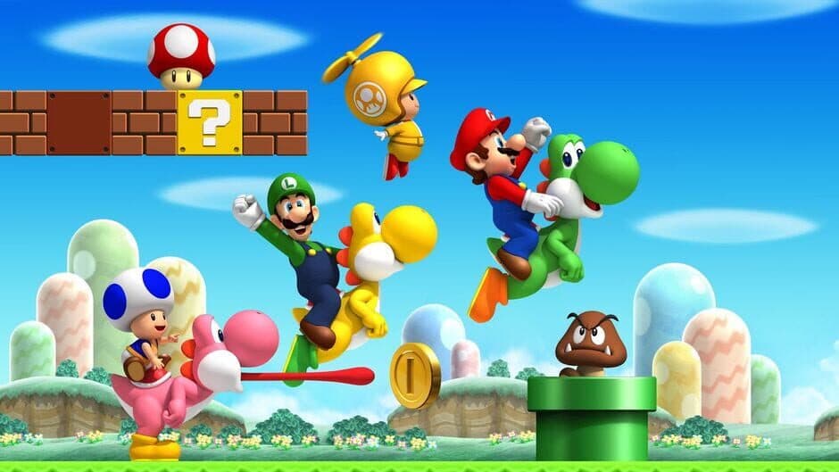 New Super Mario Bros. Wii artwork 3