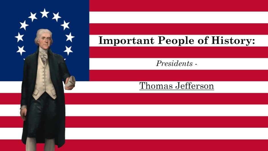Important People of History: Presidents - Thomas Jefferson artwork 1