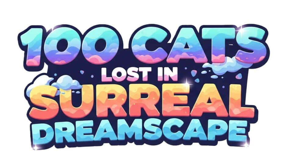 100 Cats Lost in Surreal Dreamscape artwork 2