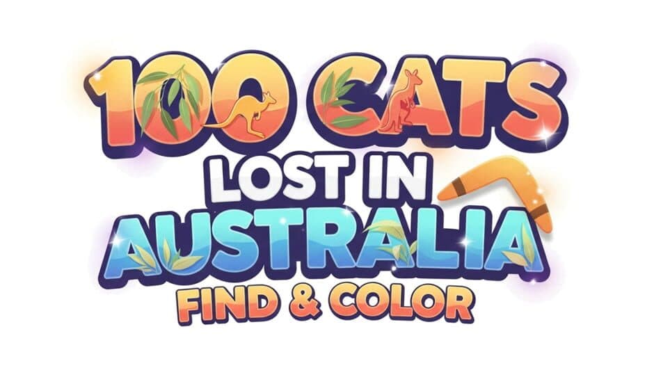 100 Cats Lost in Australia Find & Color artwork 2