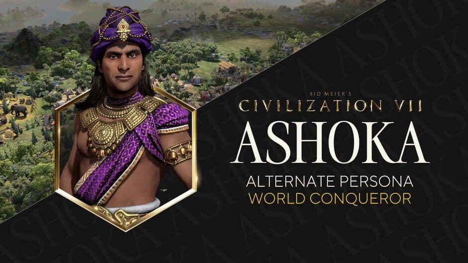 Sid Meier's Civilization VII: Ashoka (World Conqueror) Persona artwork 1