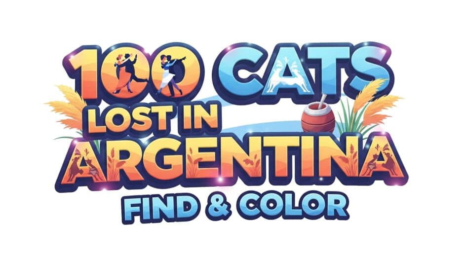 100 Cats Lost in Argentina Find & Color artwork 2