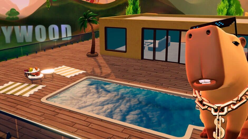 Capybara Hot Tub artwork 1