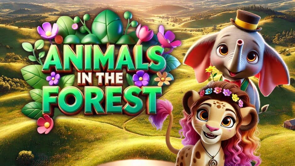 Animals in the Forest artwork 1