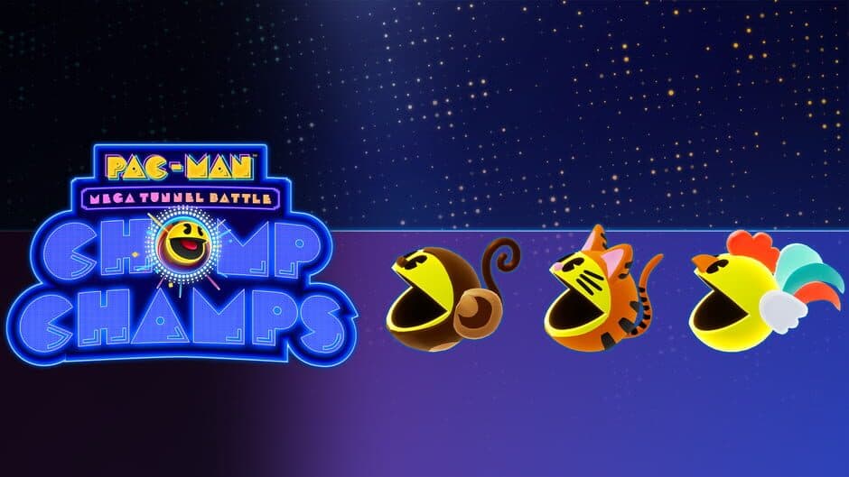 Pac-Man Mega Tunnel Battle: Chomp Champs - Lunar Animals Pac artwork 1