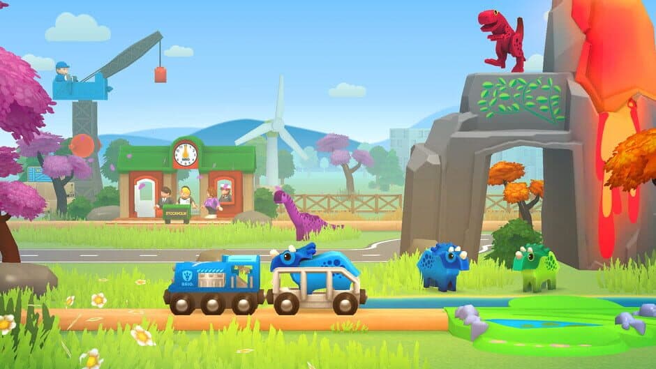 Brio World: Railway artwork 1