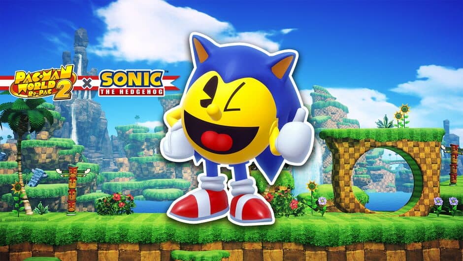 Pac-Man World 2 Re-Pac x Sonic the Hedgehog artwork 1