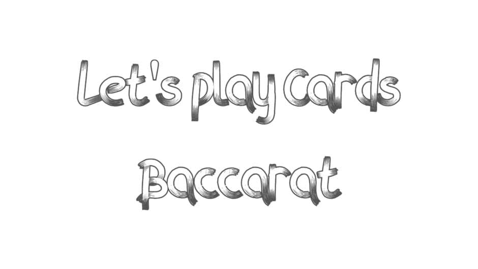 Let's Play Cards Baccarat artwork 2