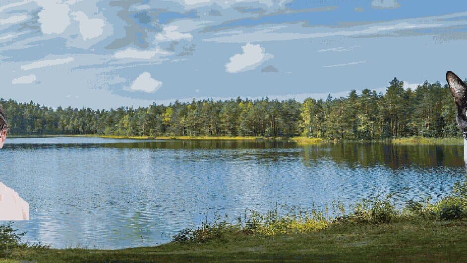Fishing at the Lake Full of Cats artwork 2