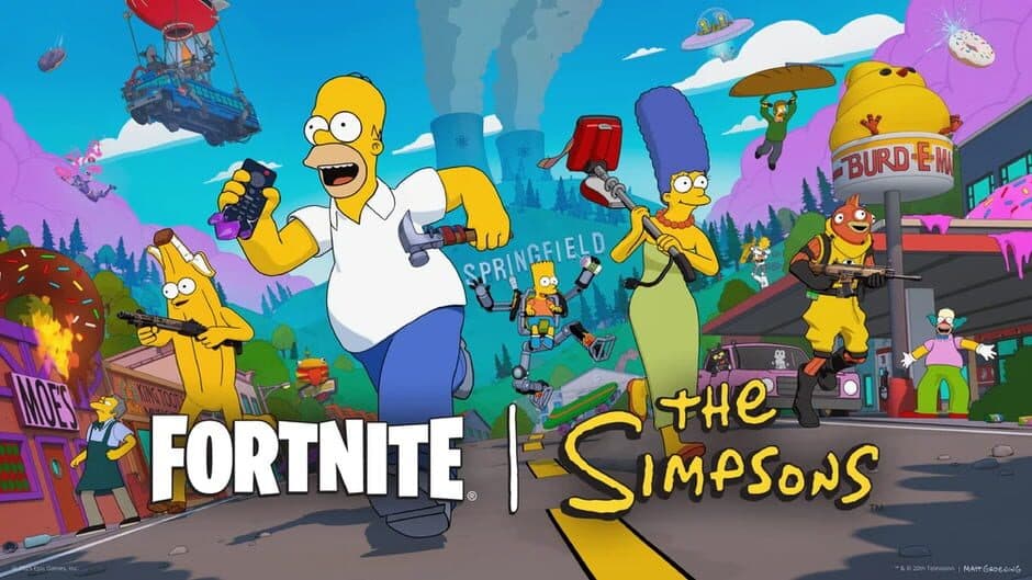 Fortnite: Chapter 6 - Mini Season 2: The Simpsons artwork 1