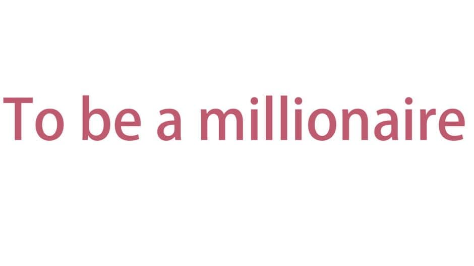 To Be a Millionaire artwork 2