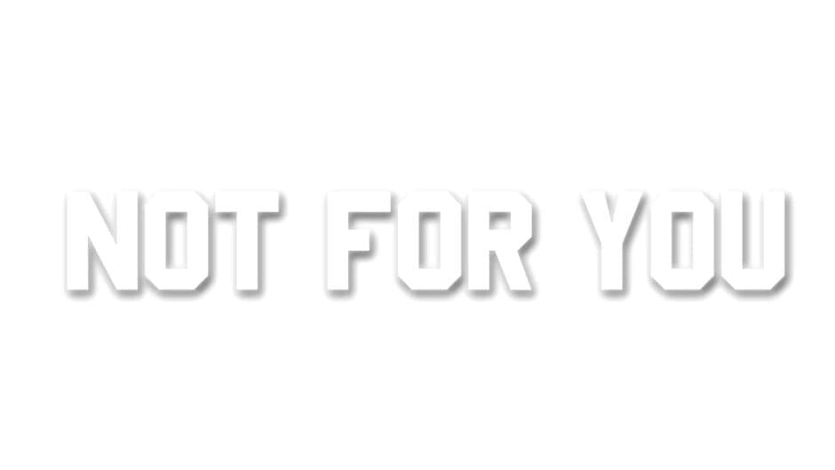 Not For You artwork 2