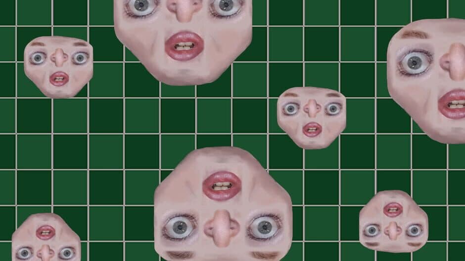 Falling Face Fragments artwork 1