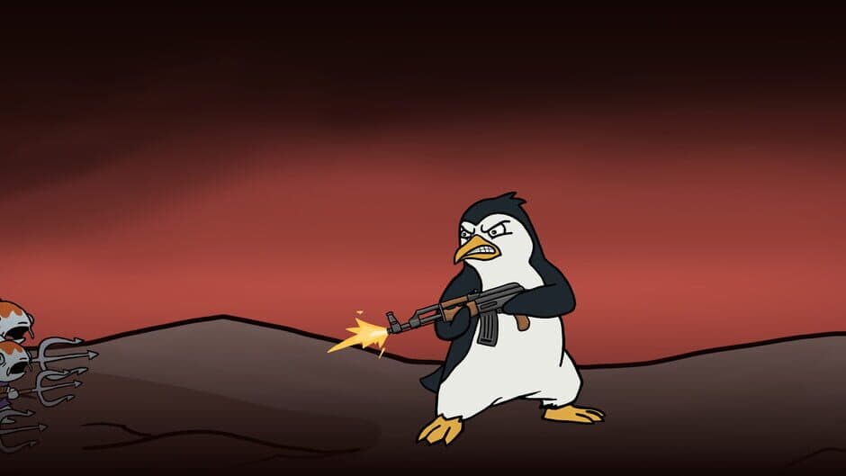 Berserker Penguin artwork 1