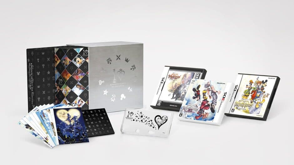 Kingdom Hearts 10th Anniversary 3D+Days+Re:coded Box artwork 2