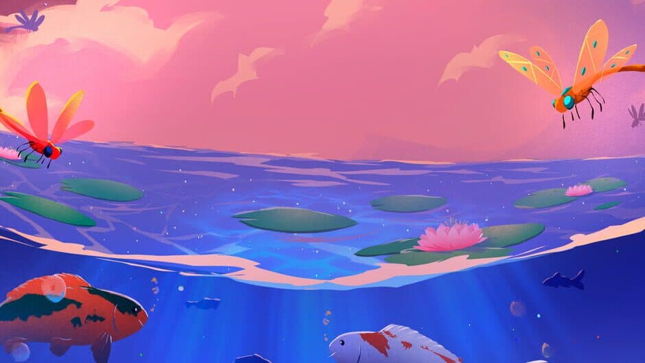 Whimsy Koi artwork 1