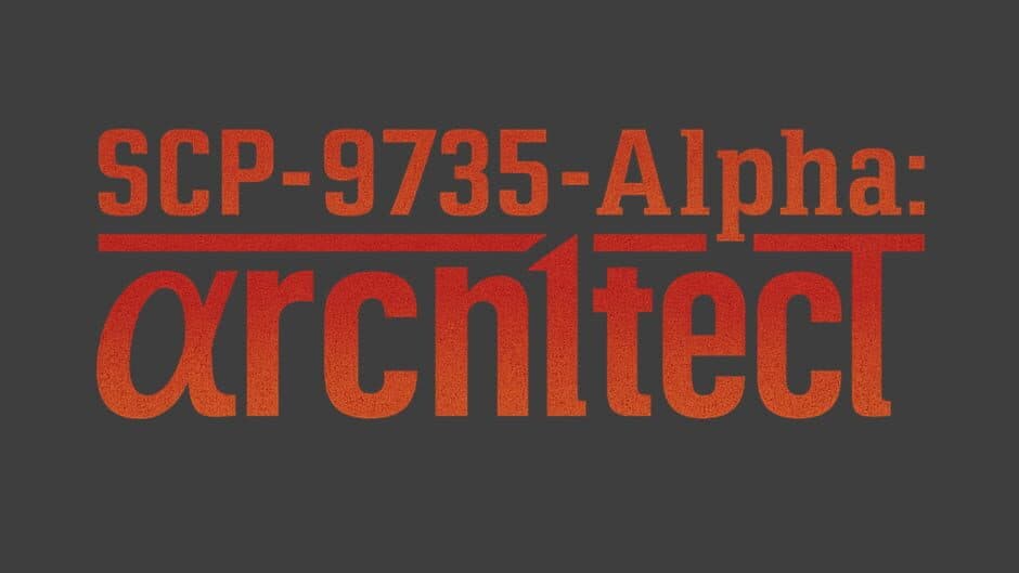 SCP-9735-Alpha: Arch1tect artwork 1