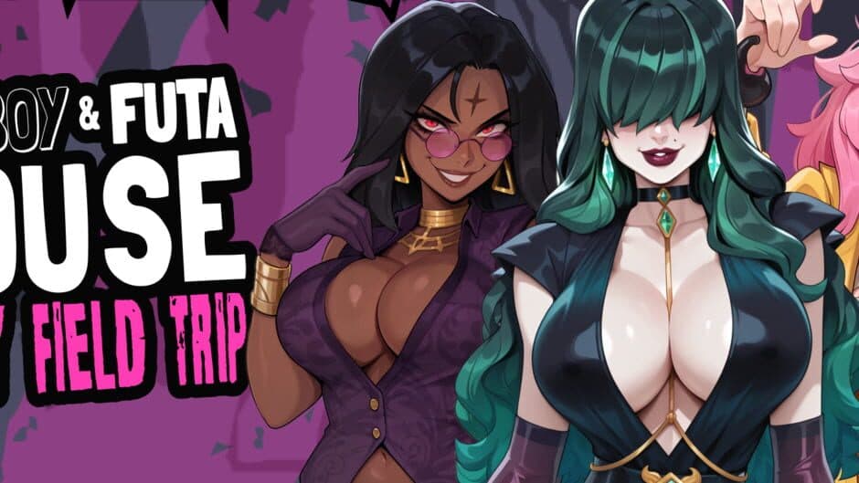 Femboy Futa House: Kinky Field Trip artwork 1