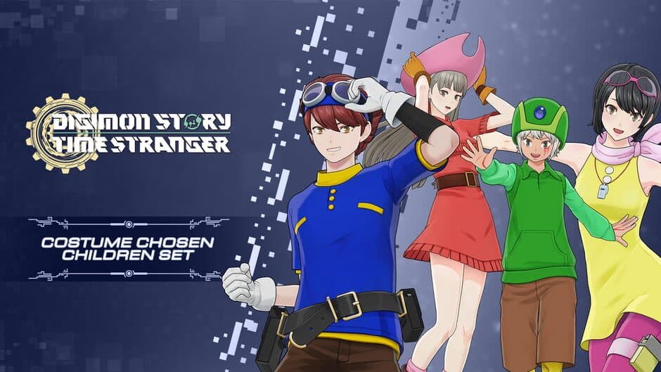 Digimon Story: Time Stranger - Costume Chosen Children Set artwork 1