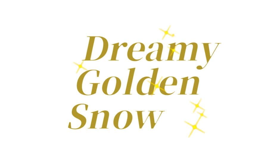 Dreamy Golden Snow artwork 2