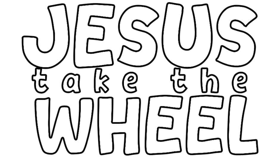 Jesus Take The Wheel artwork 2