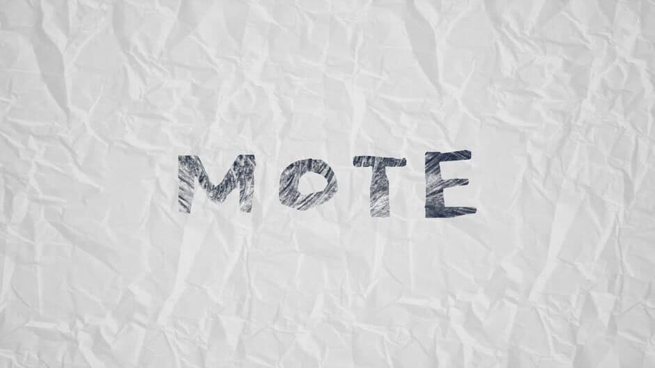 Mote: The Manuscript artwork 1
