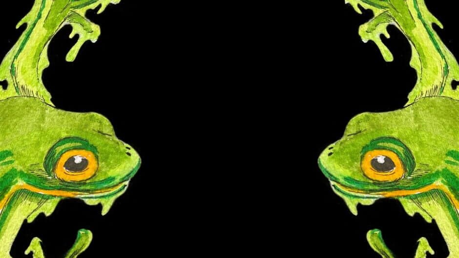 Grenouilles 3D artwork 1