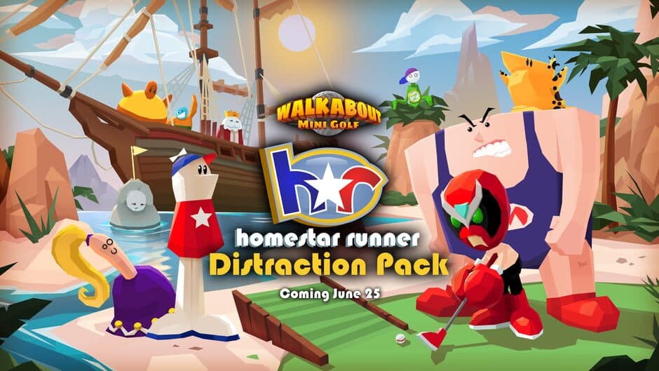Walkabout Mini Golf: Homestar Runner Distraction Pack artwork 1