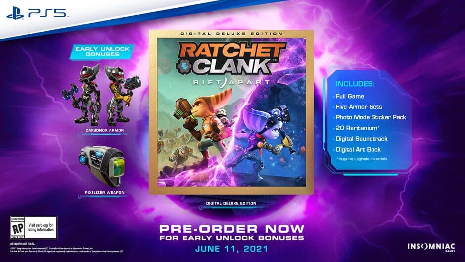 Ratchet & Clank: Rift Apart - Digital Deluxe Edition artwork 2