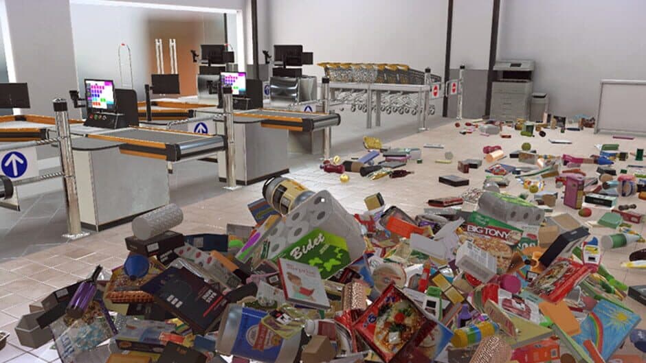 Supermarket Chaos artwork 1