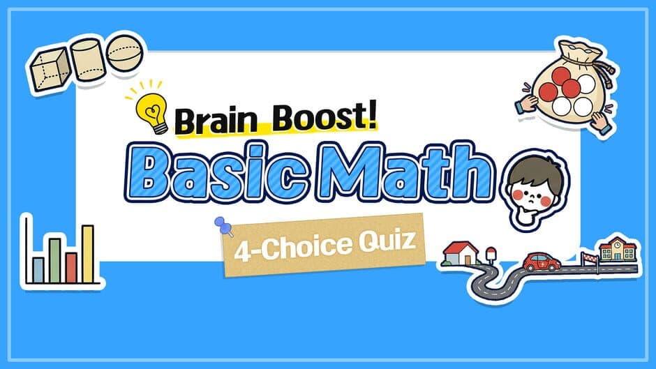 Brain Boost! Basic Math 4-Choice Quiz artwork 1