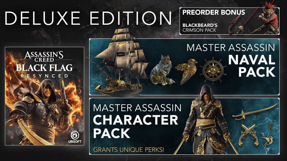 Assassin's Creed Black Flag Resynced: Deluxe Edition artwork 1