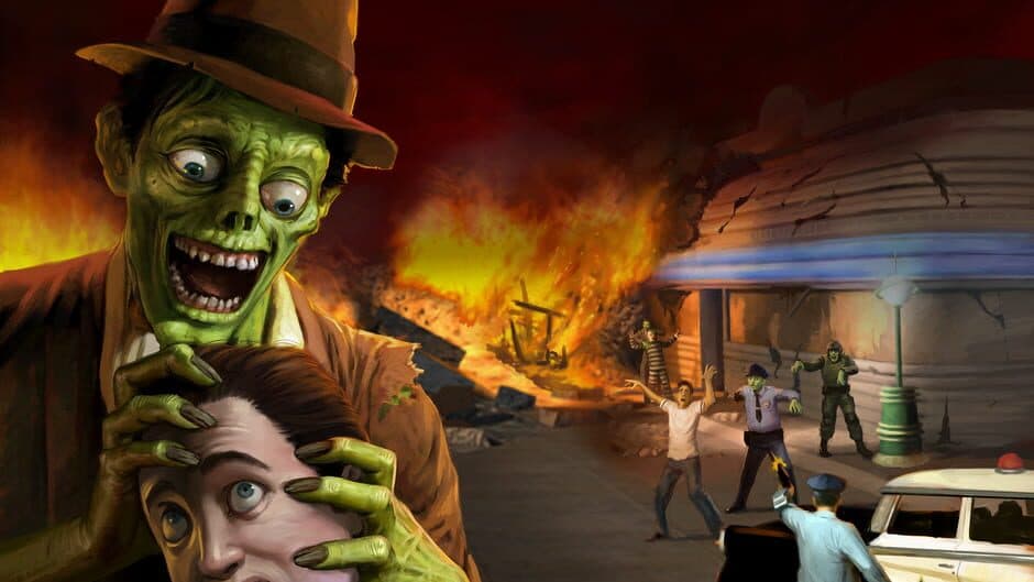 Stubbs the Zombie in Rebel Without a Pulse artwork 1