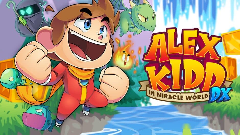 Alex Kidd in Miracle World DX artwork 1