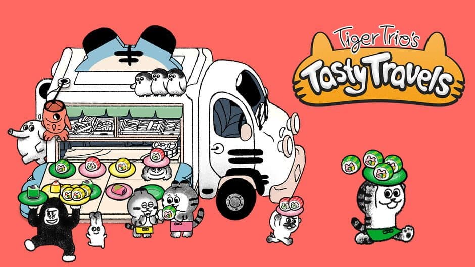 Tiger Trio's Tasty Travels artwork 1