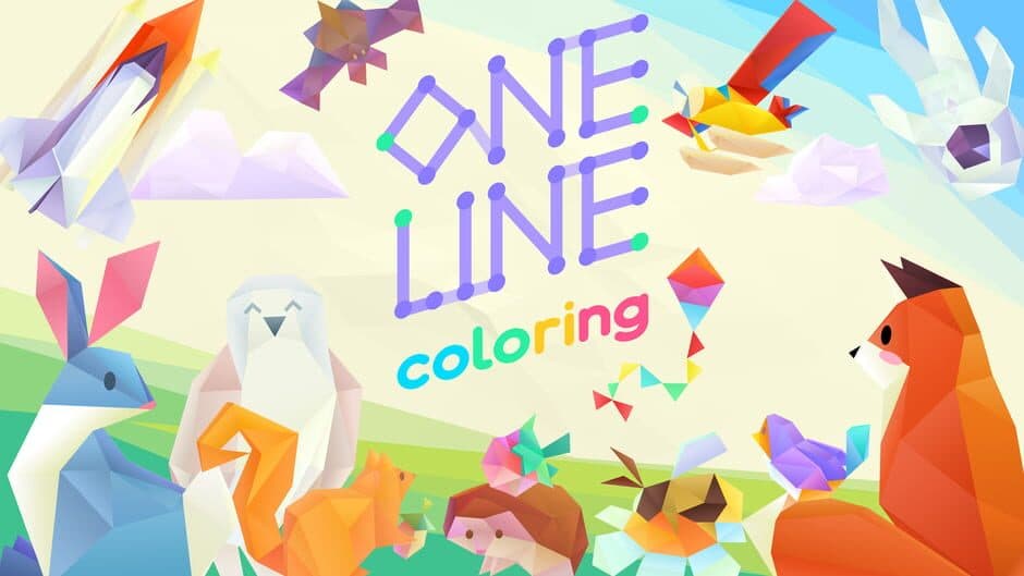 One Line Coloring artwork 1
