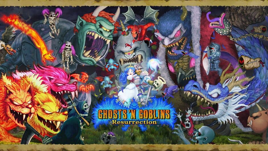 Ghosts 'n Goblins Resurrection artwork 1