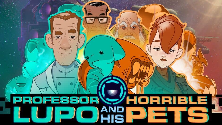 Professor Lupo and his Horrible Pets artwork 1