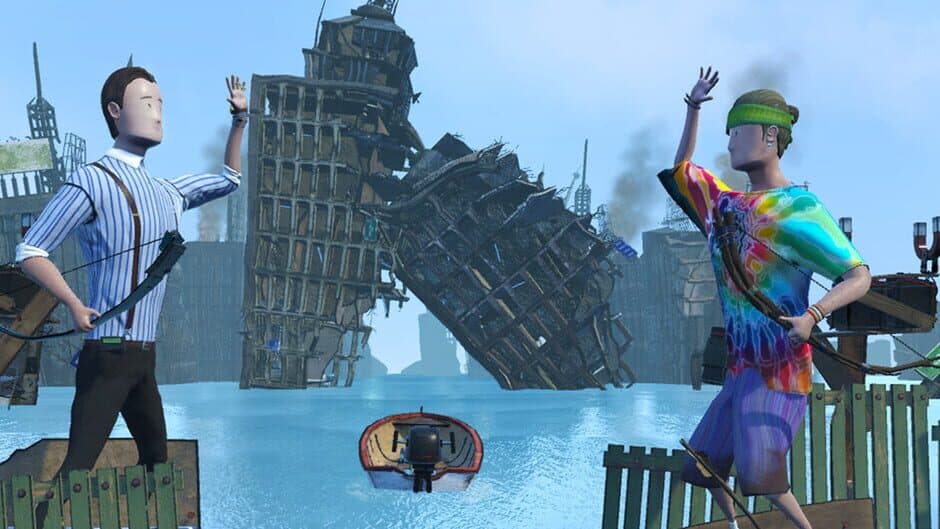 Sam & Dan: Floaty Flatmates artwork 1